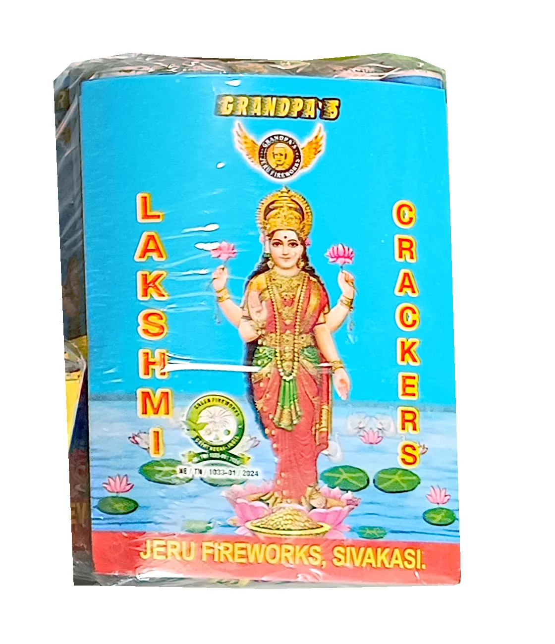 4" Lakshmi Crackers 5pkts