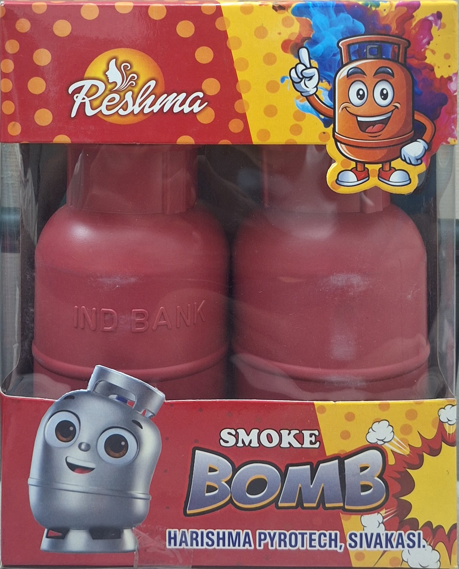 Cylinder Bomb - 2 Pcs
